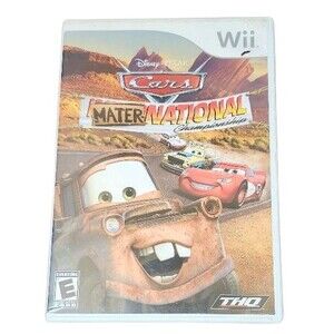 Cars: Mater National Championship Nintendo Wii With Manual Tested 050924
